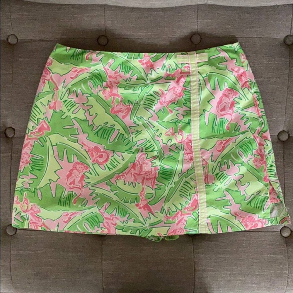 Lilly Pulitzer Monkey and Palms Skort